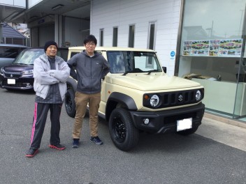 話題のジムニーシエラご納車しました！